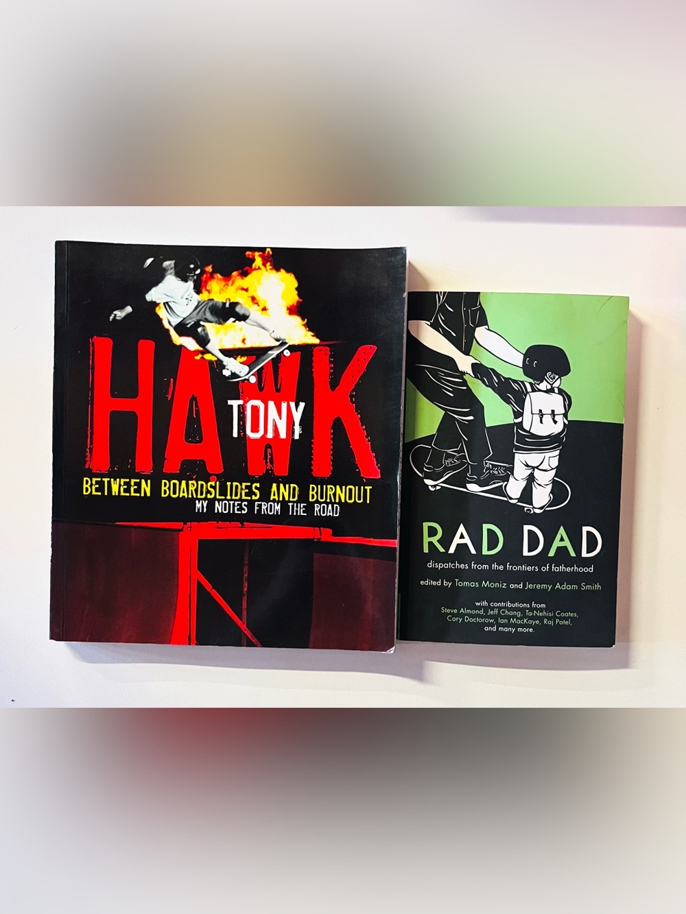 Tony Hawk + Rad Dad book bundle